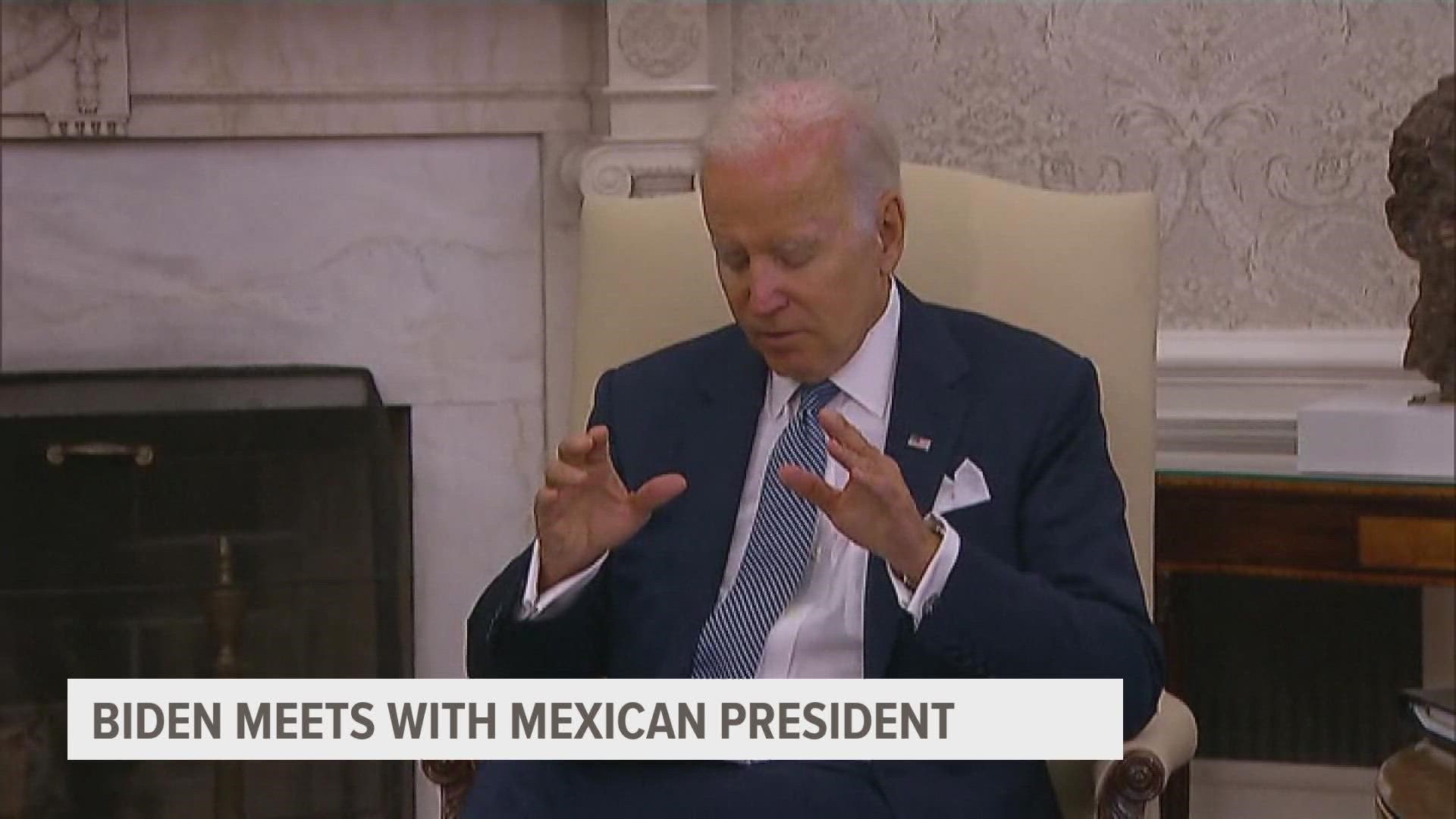 It will be the second in-person meeting between Biden and López Obrador at the White House.