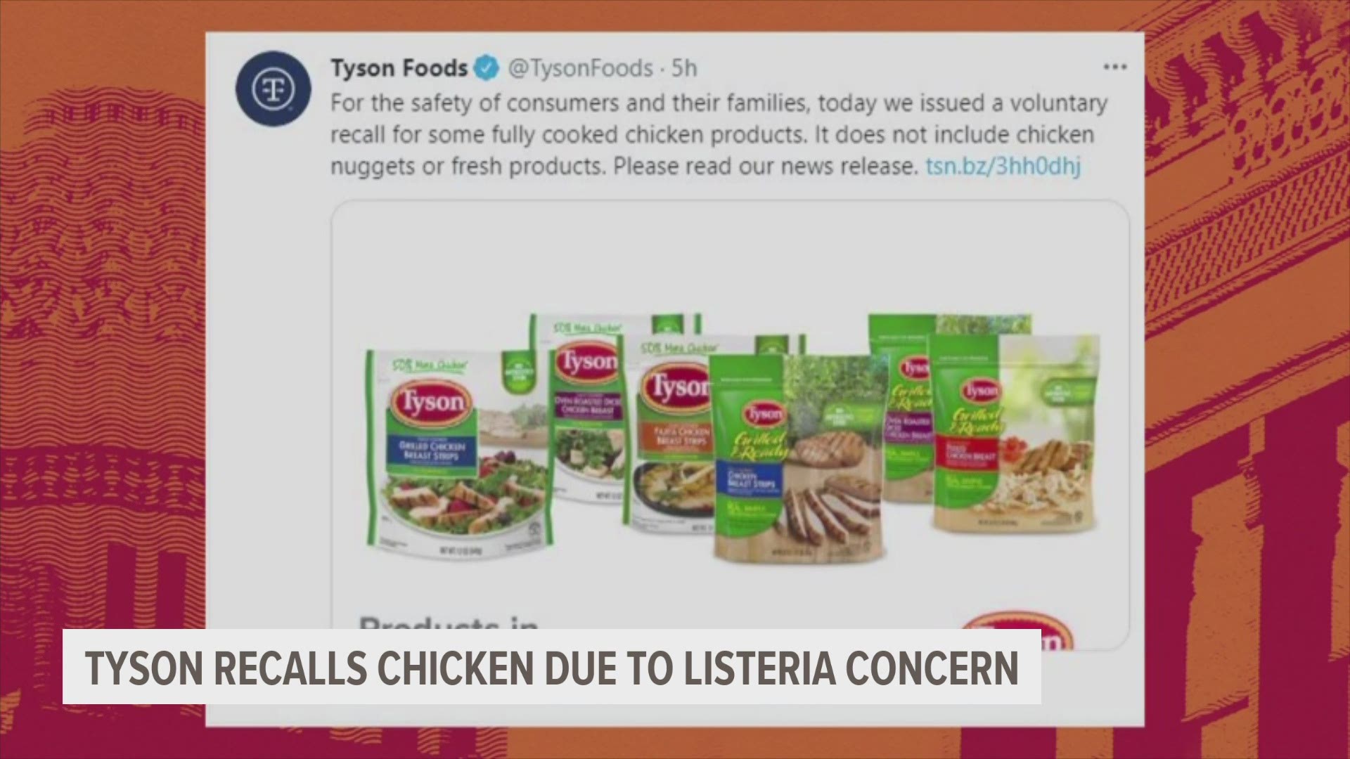 The USDA's investigation found three illnesses and one death associated with the products.