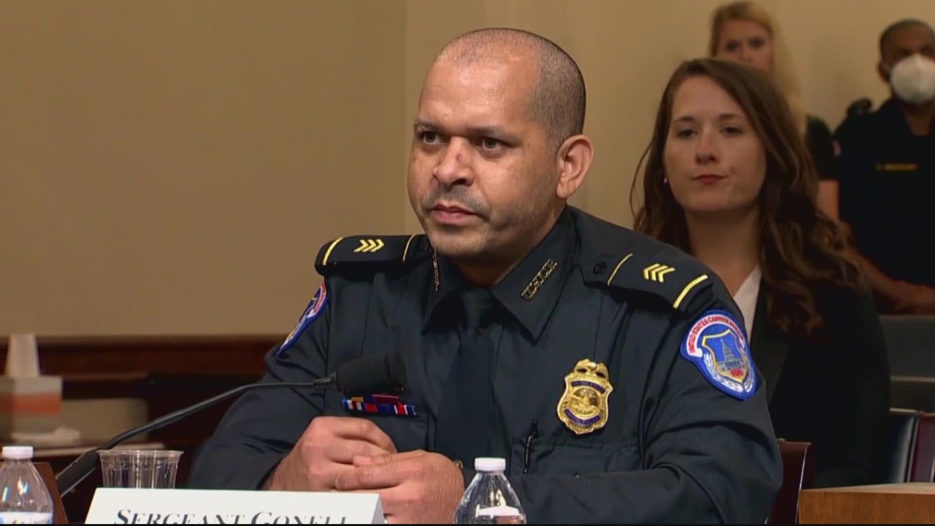 Sergeant Gonell was present when the Jan. 6 attack happened at the U.S. Capitol.
