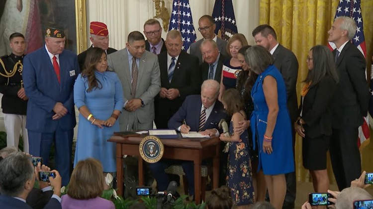 PACT Act signed into law, offers new hope to millions of U.S. veterans