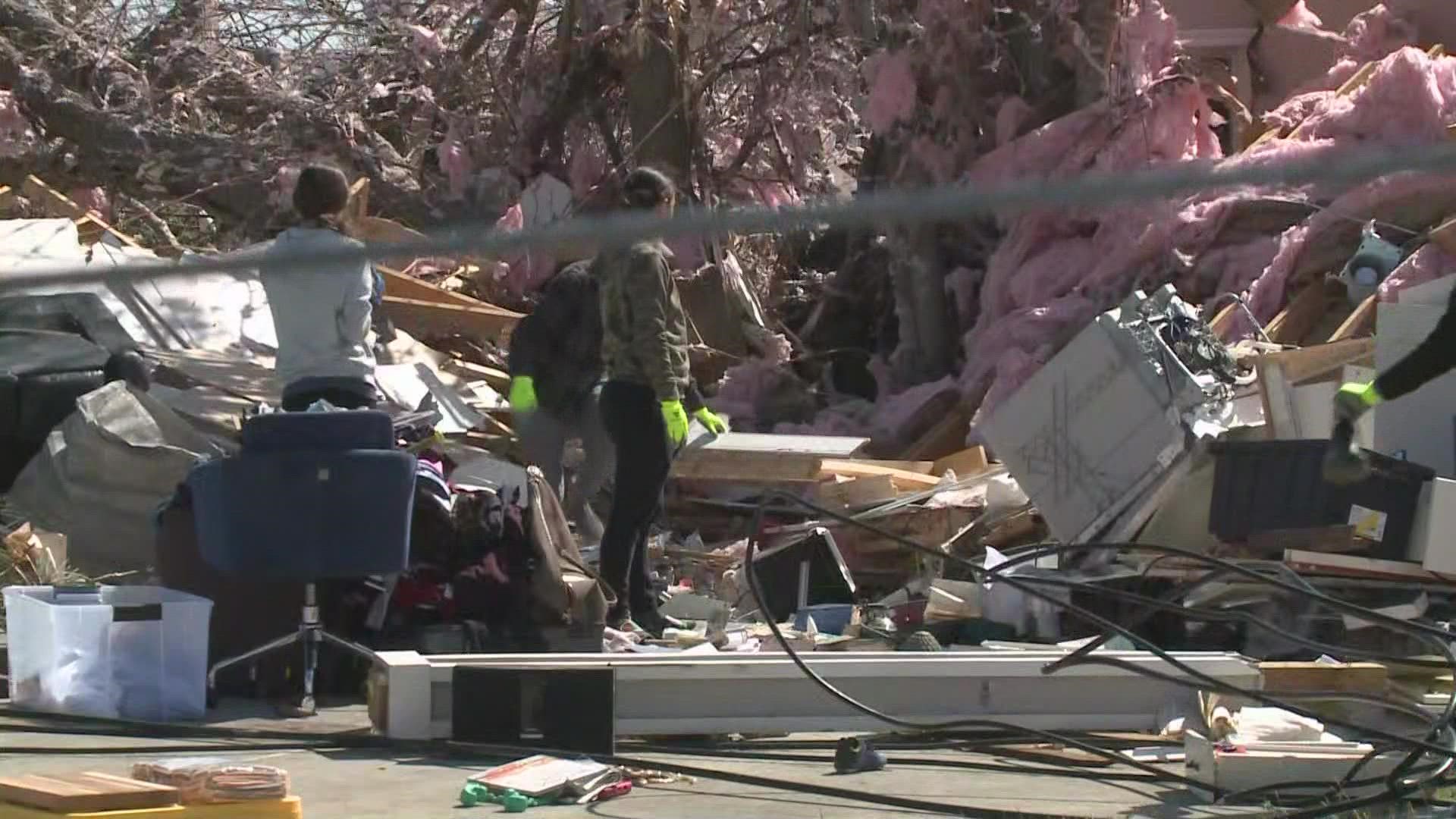 The tornado that devastated the New Orleans area is believed to have had EF-3 level strength.