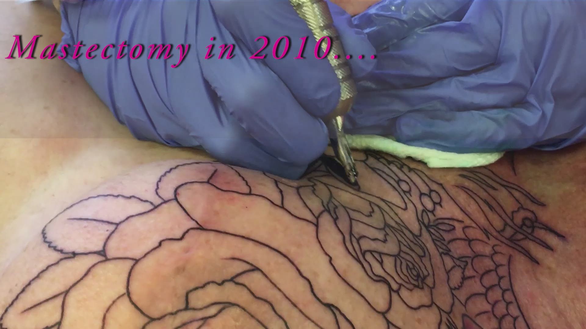 Breast cancer survivors get special tattoos to cover mastectomy scars