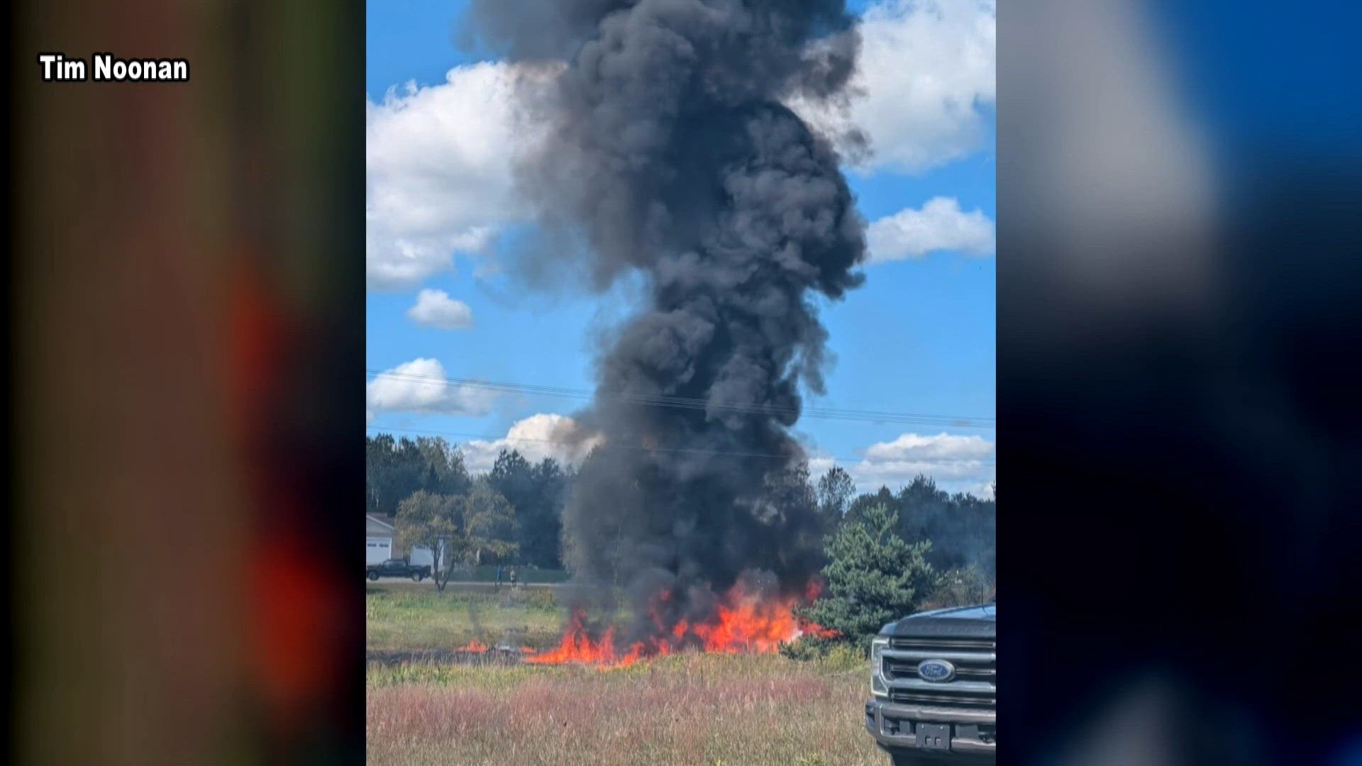 Jet Stream Example F-16 fighter jet crashes near Traverse City | myfoxzone.com